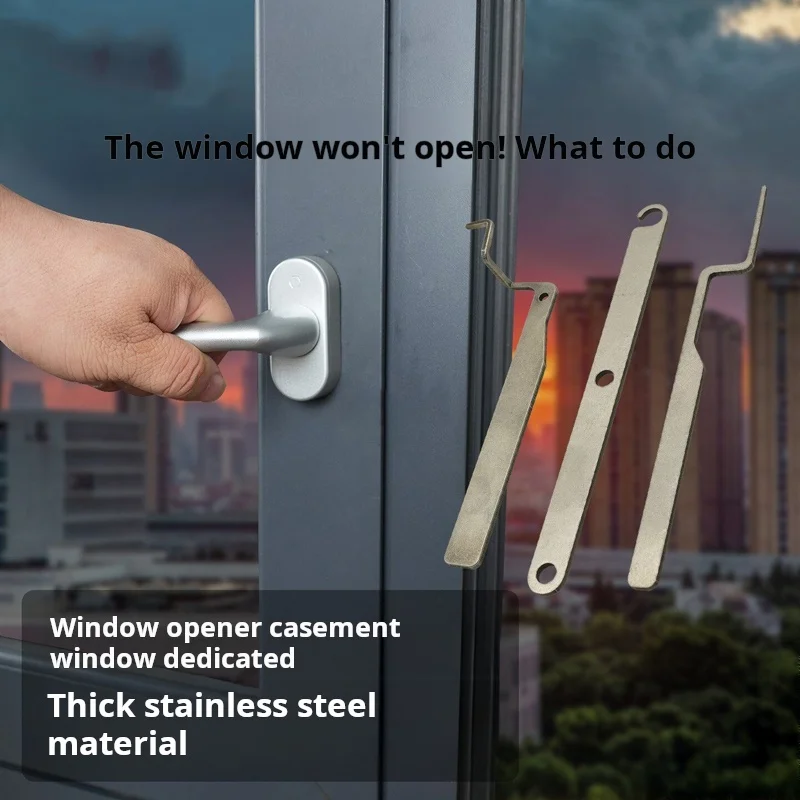 Thermal Break Aluminum Casement Window Opener Tool Glass Window Screen Window Lock Box Opening Tool Door Accessory
Thermal Break Aluminum Casement Window Opener Tool Glass Window Screen Window Lock Box Opening Tool Door Accessory
