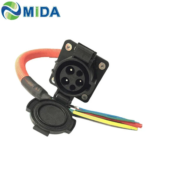 EV Socket with EV Charging Cable for Mini Electric Car 32Amp 240V AC
EV Socket with EV Charging Cable for Mini Electric Car 32Amp 240V AC