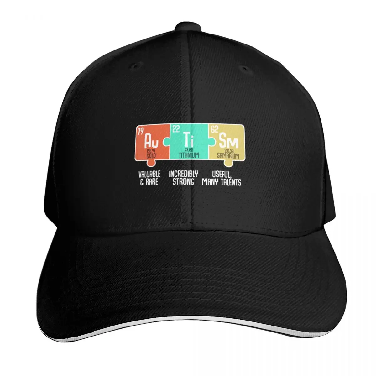 Autism Awareness Periodic Table Elets Baseball Cap hiking hat Hat Baseball Cap Luxury man cap Sports Woman Hats Men's
Autism Awareness Periodic Table Elets Baseball Cap hiking hat Hat Baseball Cap Luxury man cap Sports Woman Hats Men's