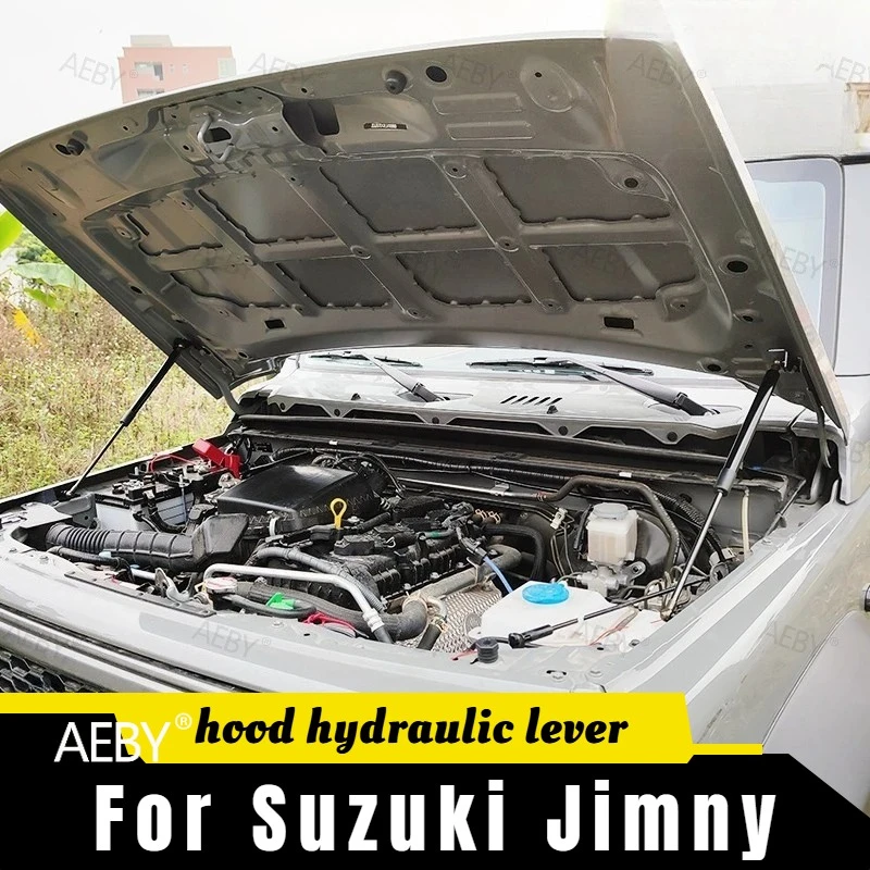 For Suzuki Jimny 2019-2026 Steel lifting bracket,Car exterior accessoriesHood gas strut kit,Hydraulic rod cover support rod
For Suzuki Jimny 2019-2026 Steel lifting bracket,Car exterior accessoriesHood gas strut kit,Hydraulic rod cover support rod