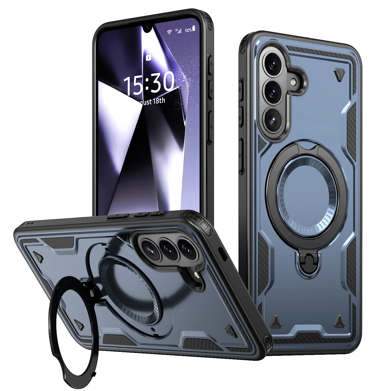 Phone Case for Samsung Galaxy S26 S26+ S26 Ultra Magnetic Built-in Stand Ring Heavy Duty Military Grade Shockproof
Phone Case for Samsung Galaxy S26 S26+ S26 Ultra Magnetic Built-in Stand Ring Heavy Duty Military Grade Shockproof