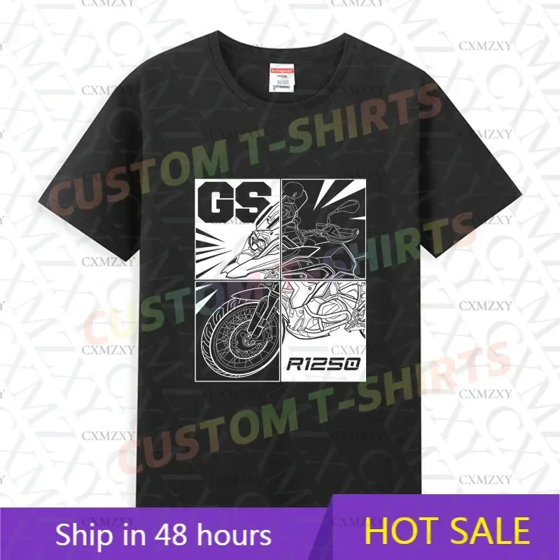 2025 Men T Shirt Casual GS 1250 R 1250 GS Adventure Motorcycle Classic T-shirt Graphic Oversized Comfortable Streetwear S-3XL
2025 Men T Shirt Casual GS 1250 R 1250 GS Adventure Motorcycle Classic T-shirt Graphic Oversized Comfortable Streetwear S-3XL