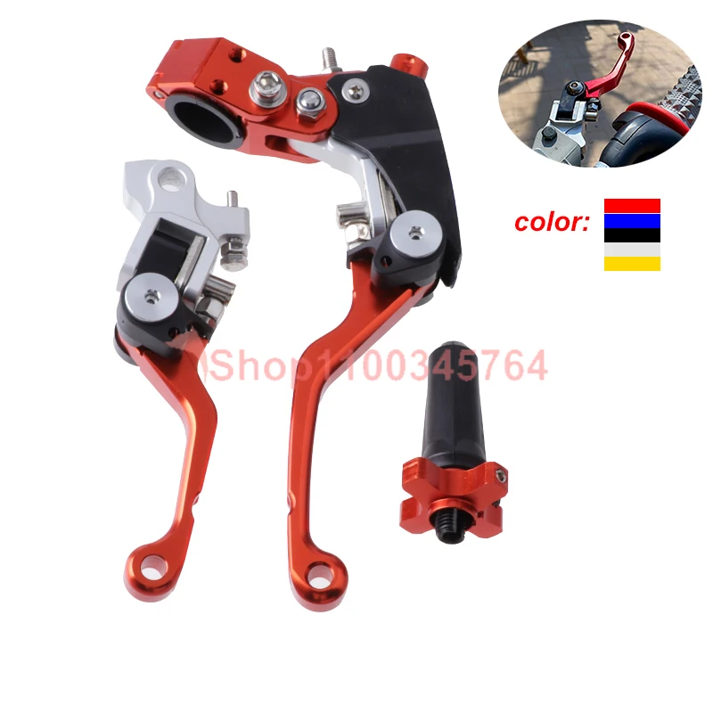 Motorcycle 360° CNC Long Effort-Saving Anti-Slip Folding Brake Clutch Lever For T4 K6 T6 KEWS K16 Dirt Bike
Motorcycle 360° CNC Long Effort-Saving Anti-Slip Folding Brake Clutch Lever For T4 K6 T6 KEWS K16 Dirt Bike