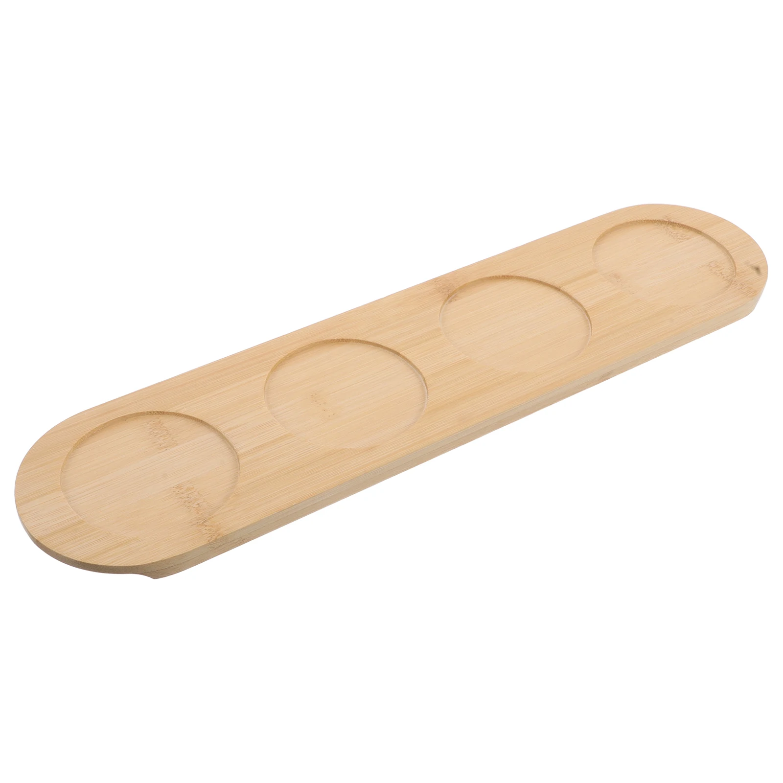 Bamboo Glass Holder 4 Holes Anti Slip Tray for KTV Bar Party Drink Flight Board Cup Rack Tasting Plates
Bamboo Glass Holder 4 Holes Anti Slip Tray for KTV Bar Party Drink Flight Board Cup Rack Tasting Plates