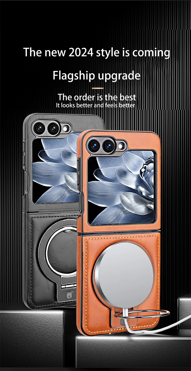 For Samsung Galaxy Z Flip 6 5 4 3 Magnetic Flip Leather Case With Ring Bracket Buckle Flip 5 Shockproof Business Phone Case
For Samsung Galaxy Z Flip 6 5 4 3 Magnetic Flip Leather Case With Ring Bracket Buckle Flip 5 Shockproof Business Phone Case