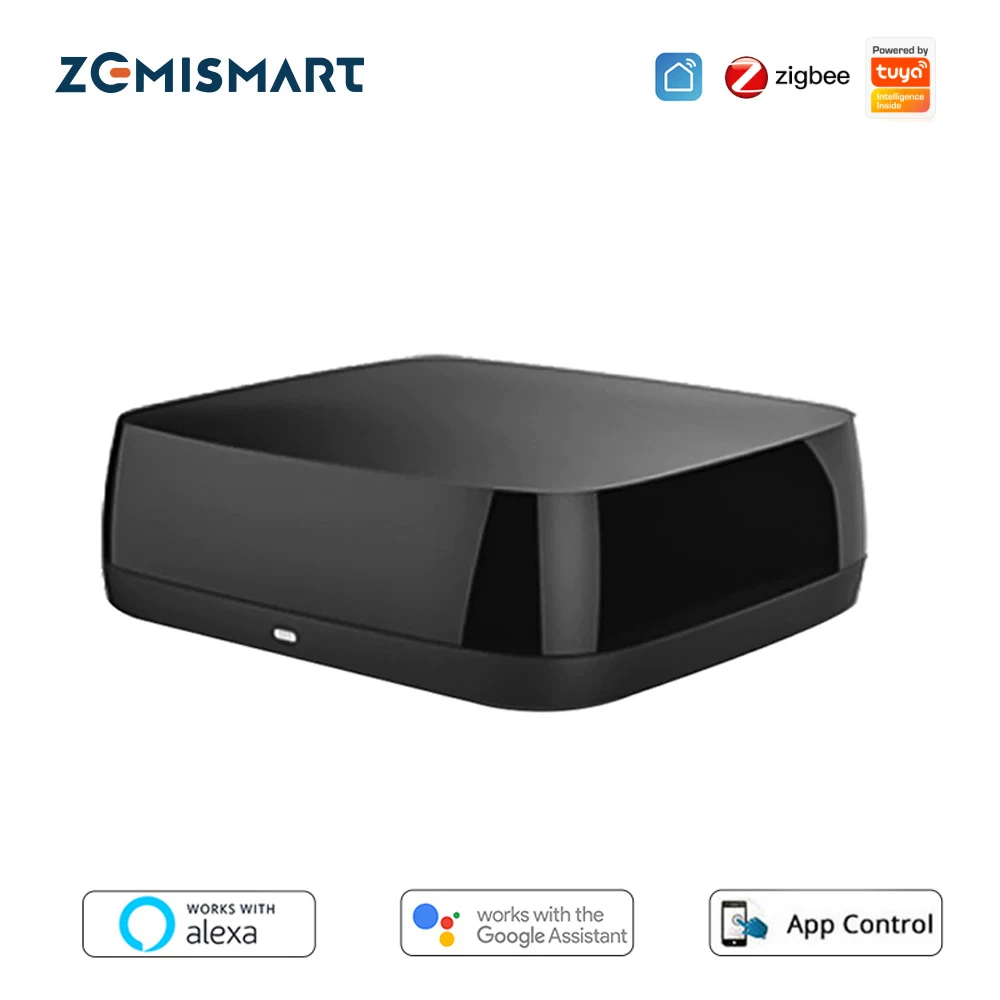 Zemismart Tuya Zigbee Smart IR Remote Control Universal Infrared Remote for Air-con TV Fan Water Heater Alexa Google Home Voice
Zemismart Tuya Zigbee Smart IR Remote Control Universal Infrared Remote for Air-con TV Fan Water Heater Alexa Google Home Voice