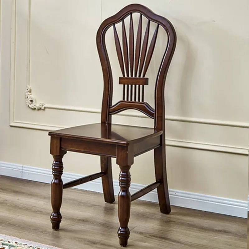 Dining chair, American dining chair, pure solid wood chair
Dining chair, American dining chair, pure solid wood chair