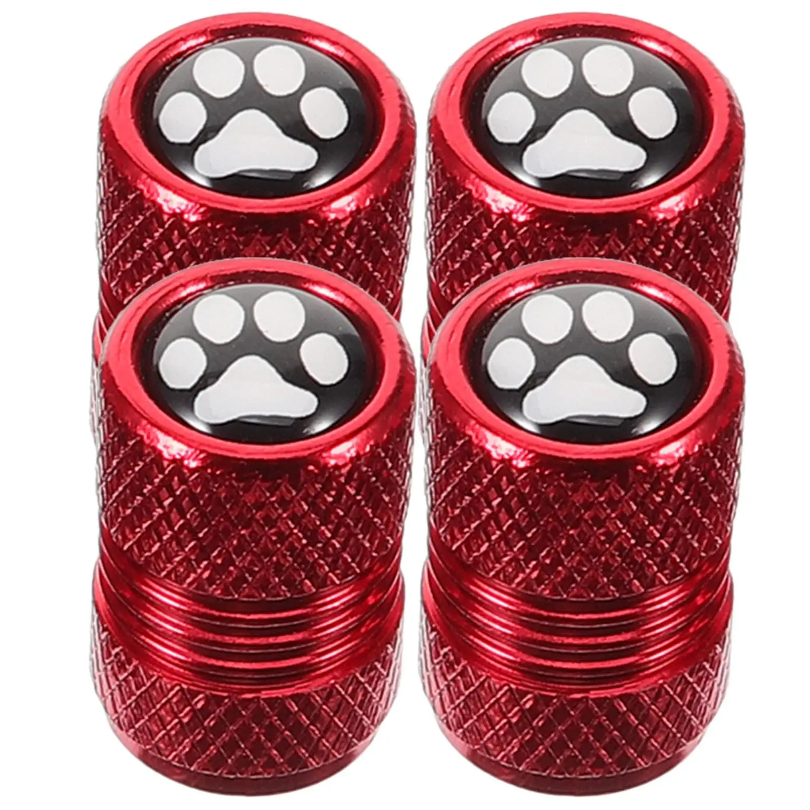 4 Pcs Tire Valve Caps Stainless Steel Dustproof Splashproof Red Footprint Pattern Motorcycle Car Truck Accessories
4 Pcs Tire Valve Caps Stainless Steel Dustproof Splashproof Red Footprint Pattern Motorcycle Car Truck Accessories