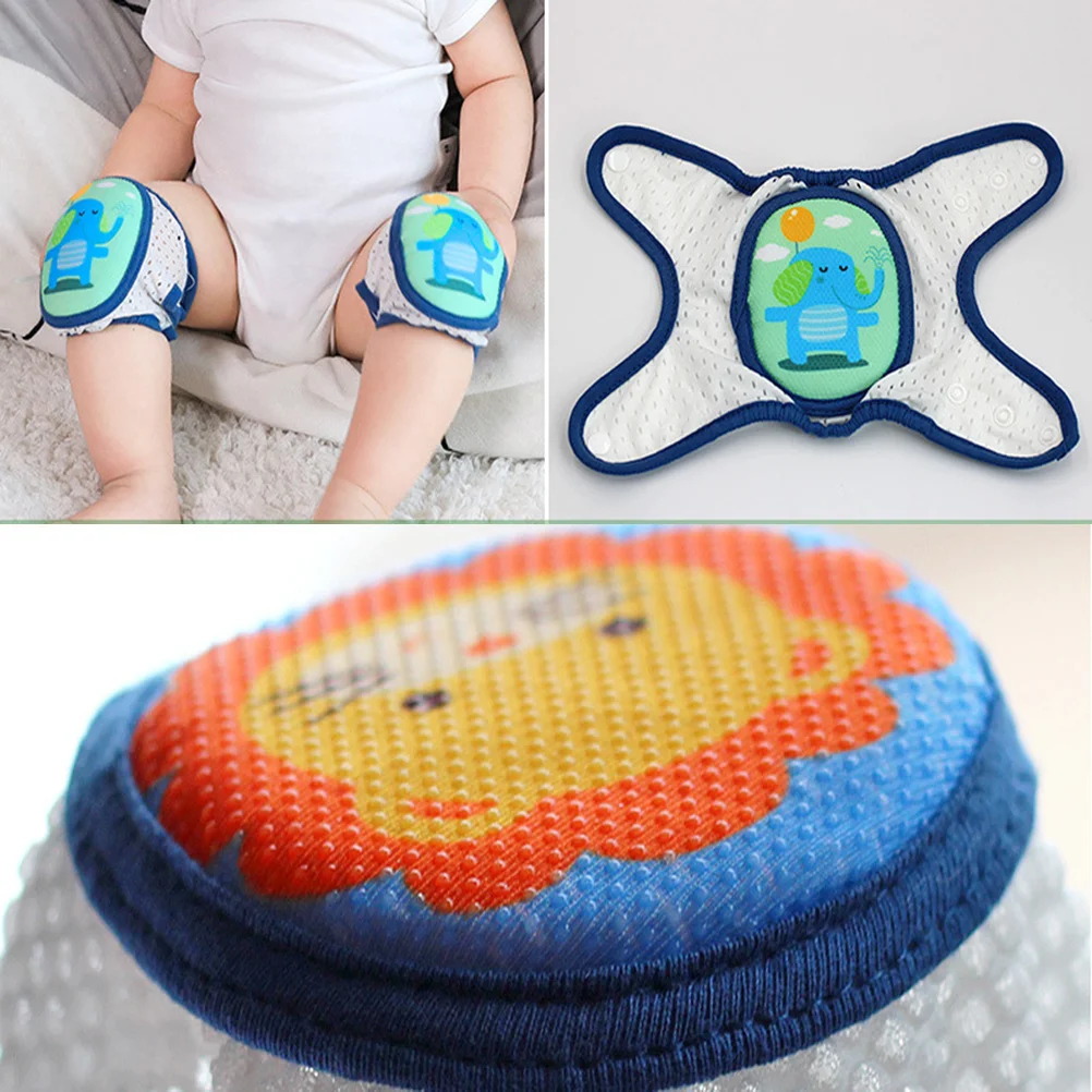 1 пара детских наколенников, дышащая противоскользящая эластичная защита для ползания для младенцев и малышей, регулируемое колено с рисунком слона
1 пара детских наколенников, дышащая противоскользящая эластичная защита для ползания для младенцев и малышей, регулируемое колено с рисунком слона