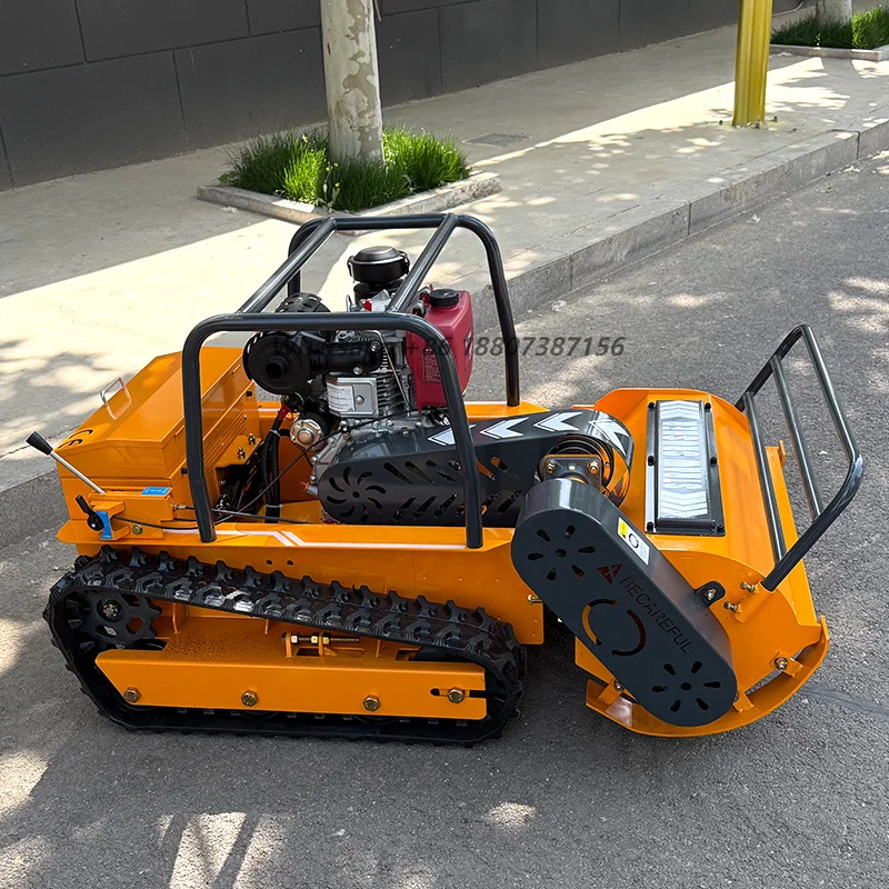 China-made Cordless Flail Mower 48v Remote Controlled Tracked Mulcher Multifunctional Grass Mower with Battery
China-made Cordless Flail Mower 48v Remote Controlled Tracked Mulcher Multifunctional Grass Mower with Battery