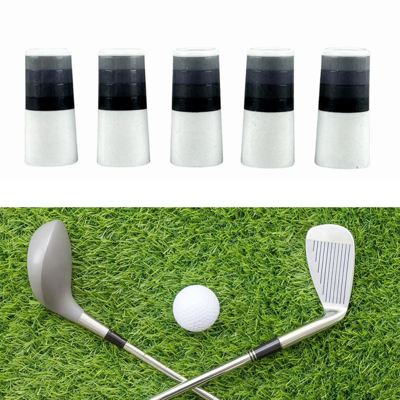 Ferrule Golf Iron Shaft Adapters 5pcs Golf Ferrules Replacement for Golf Fitting Equipment and Practice
Ferrule Golf Iron Shaft Adapters 5pcs Golf Ferrules Replacement for Golf Fitting Equipment and Practice