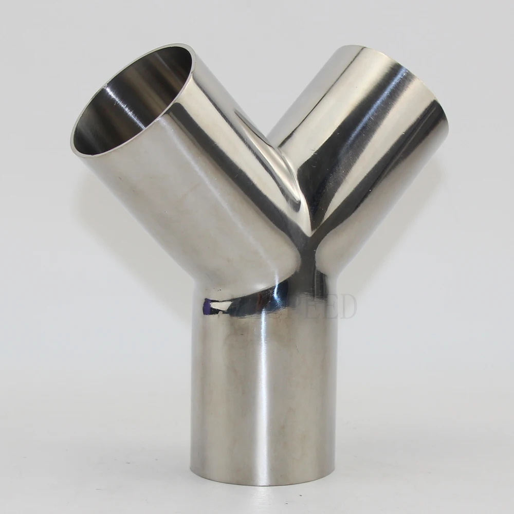 19mm - 45mm 304 Stainless Steel Y Type Way Connector Sanitary Fitting Tee Pipe Fittings
19mm - 45mm 304 Stainless Steel Y Type Way Connector Sanitary Fitting Tee Pipe Fittings