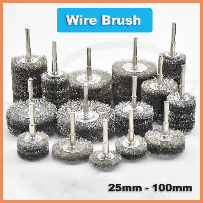 Stainless Steel Wire Brush Wheels Brushes Drill Rotary Tools Metal Rust Removal Polishing Brush 25mm 38mm 50mm 65mm- 100mm
Stainless Steel Wire Brush Wheels Brushes Drill Rotary Tools Metal Rust Removal Polishing Brush 25mm 38mm 50mm 65mm- 100mm