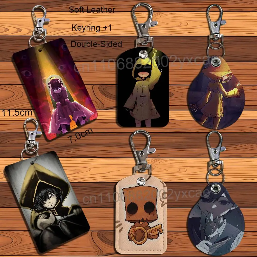 game Mono Dark Six Little Nightmares Leather Keychain Badge Holder with Lanyard - ID/Access Card Holder, Key Ring Accessory,
game Mono Dark Six Little Nightmares Leather Keychain Badge Holder with Lanyard - ID/Access Card Holder, Key Ring Accessory,