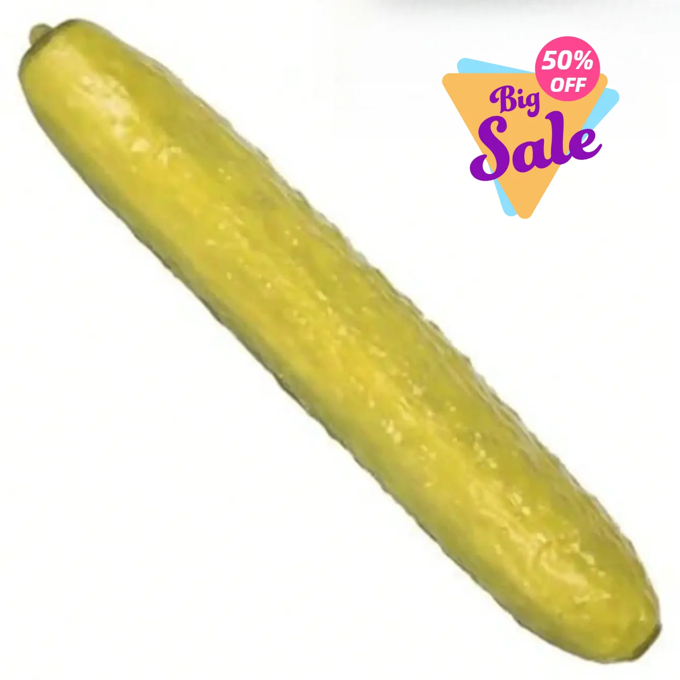Jumbo Pickle Squishy Toy Calming Sensory Experience 28cm Squishy Toys Fruit Squeeze Sensory Fidget Soft Texture Funny Design
Jumbo Pickle Squishy Toy Calming Sensory Experience 28cm Squishy Toys Fruit Squeeze Sensory Fidget Soft Texture Funny Design