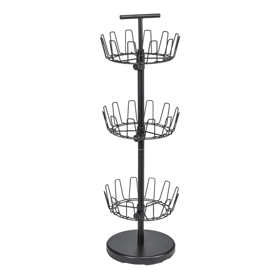 Essentials 3Tier Shoe Storage Tree, Matte Black
Essentials 3Tier Shoe Storage Tree, Matte Black