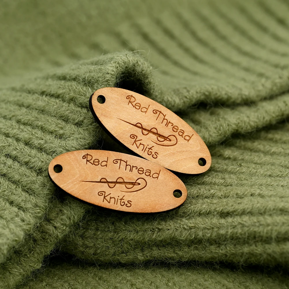 Custom Laser Engraved Wood Tag 0.75"x1.77" for Denim Jacket, Jean Patch – Rustic Birch Tag for Custom Clothing Brand
Custom Laser Engraved Wood Tag 0.75"x1.77" for Denim Jacket, Jean Patch – Rustic Birch Tag for Custom Clothing Brand