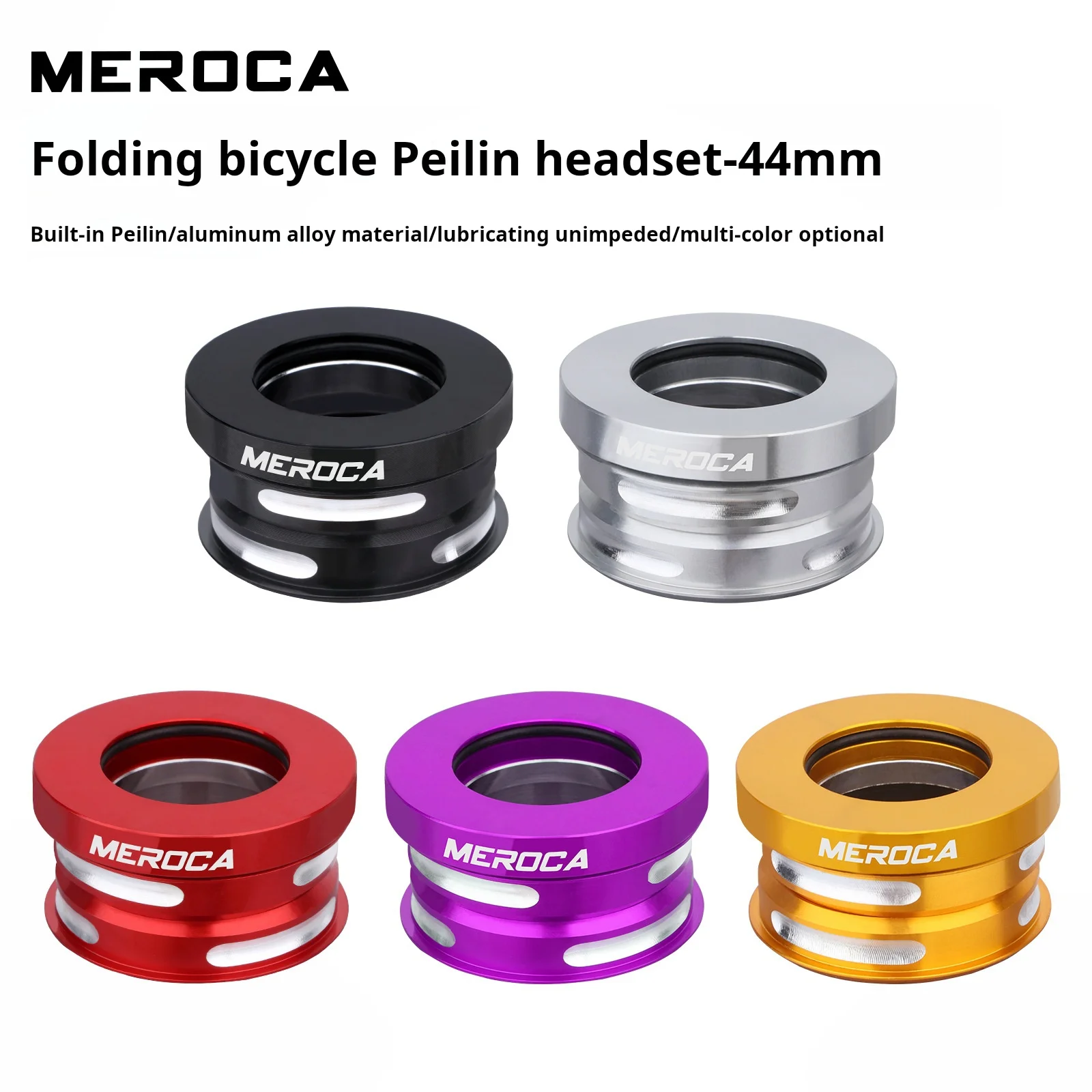 MEROCA 1PC Folding Bicycle Peilin Headset 44mm For BYA412 P18 P8 Folding Bike Headset Bearing Aluminum Alloy Cycling Accessories
MEROCA 1PC Folding Bicycle Peilin Headset 44mm For BYA412 P18 P8 Folding Bike Headset Bearing Aluminum Alloy Cycling Accessories