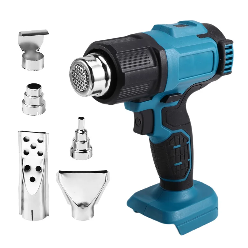 Cordless Heat Gun 540℃ Temperature Adjustment LED Display 4 Gear Wind Speed Electric Hot Air Gun For 18V Battery
Cordless Heat Gun 540℃ Temperature Adjustment LED Display 4 Gear Wind Speed Electric Hot Air Gun For 18V Battery