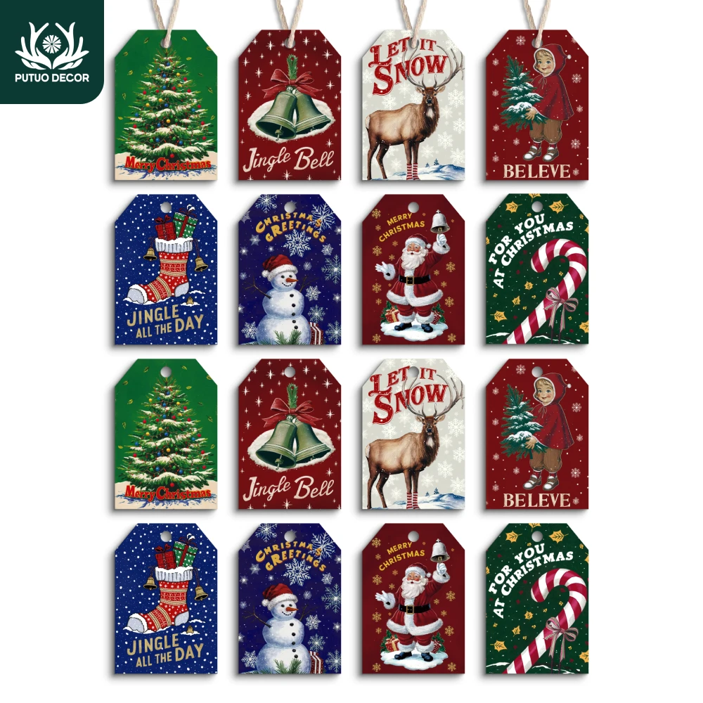 Putuo Decor-Wooden Christmas Tree Hanging Sign, Wall Art Decor for Home, Farmhouse, Living Room, Christmas Gifts, 16Pcs
Putuo Decor-Wooden Christmas Tree Hanging Sign, Wall Art Decor for Home, Farmhouse, Living Room, Christmas Gifts, 16Pcs