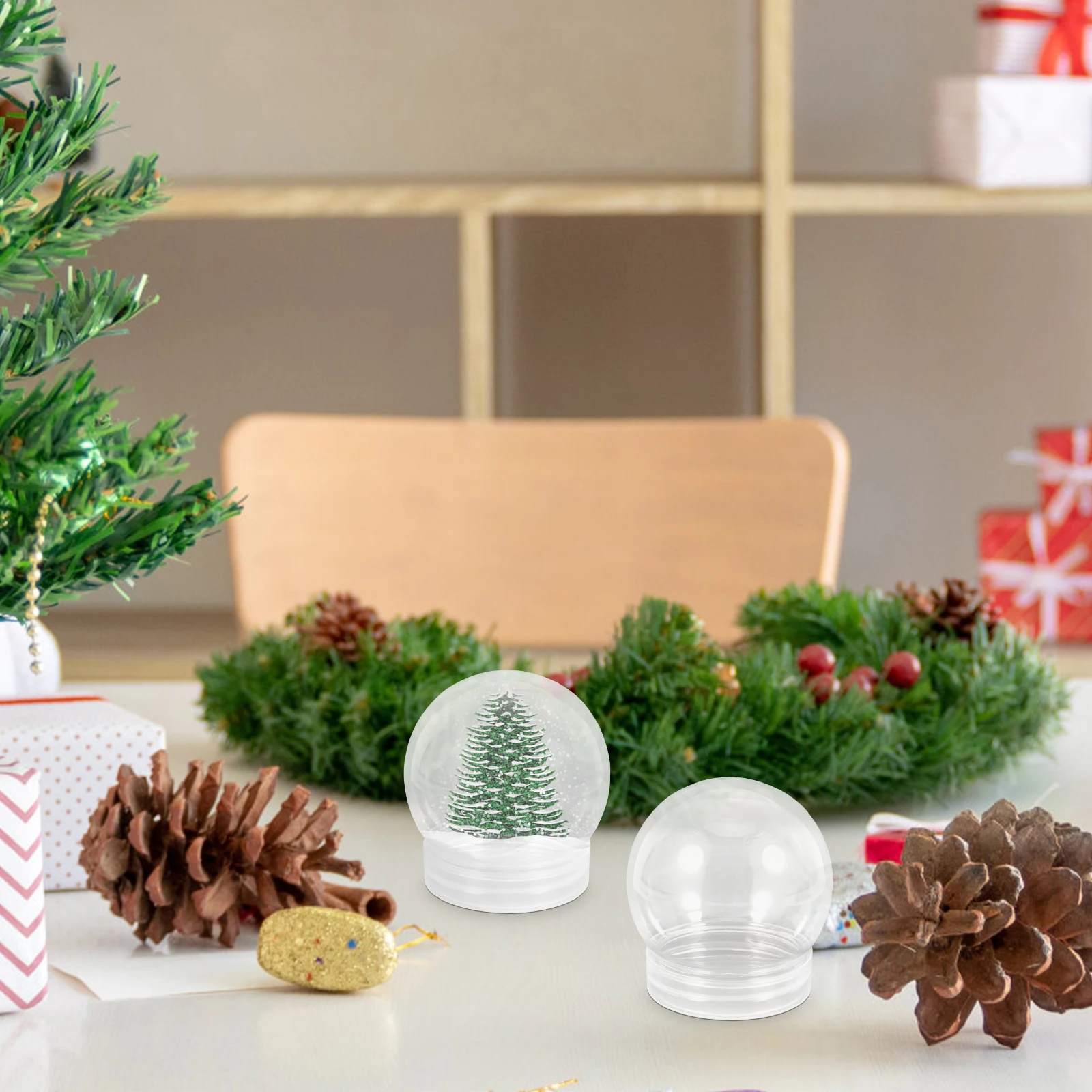 10 Pcs Snow Globe Accessories Plastic Globes for Kids DIY Kit Make Your Own Christmas Crafts Empty Crafting Artificial Water
10 Pcs Snow Globe Accessories Plastic Globes for Kids DIY Kit Make Your Own Christmas Crafts Empty Crafting Artificial Water