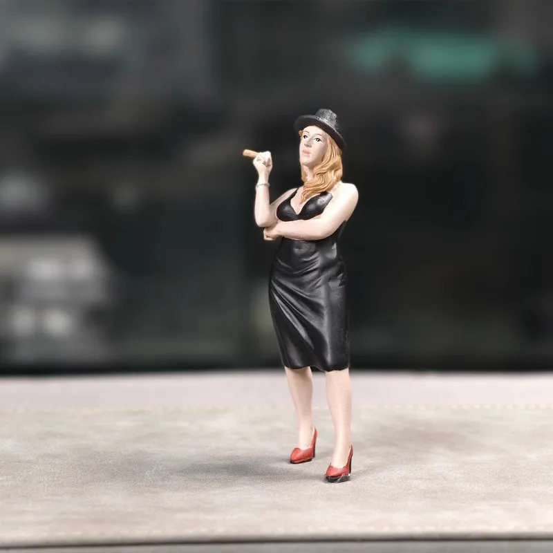 New 1:18 Scale 1pcs Scene Accessory Doll Cigar Black Skirt Hat Beauty Woman Girl With Red Shoes Action Figure Model Display Toy
New 1:18 Scale 1pcs Scene Accessory Doll Cigar Black Skirt Hat Beauty Woman Girl With Red Shoes Action Figure Model Display Toy