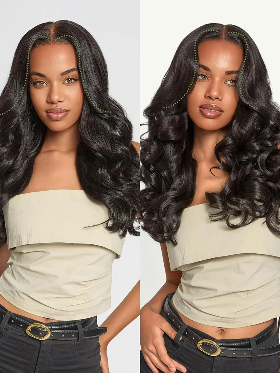 3B 3C Natural Black Body Wave Human Hair Wig 40 Inch 200 Density 13x6 HD Lace Frontal Wigs for Women
3B 3C Natural Black Body Wave Human Hair Wig 40 Inch 200 Density 13x6 HD Lace Frontal Wigs for Women