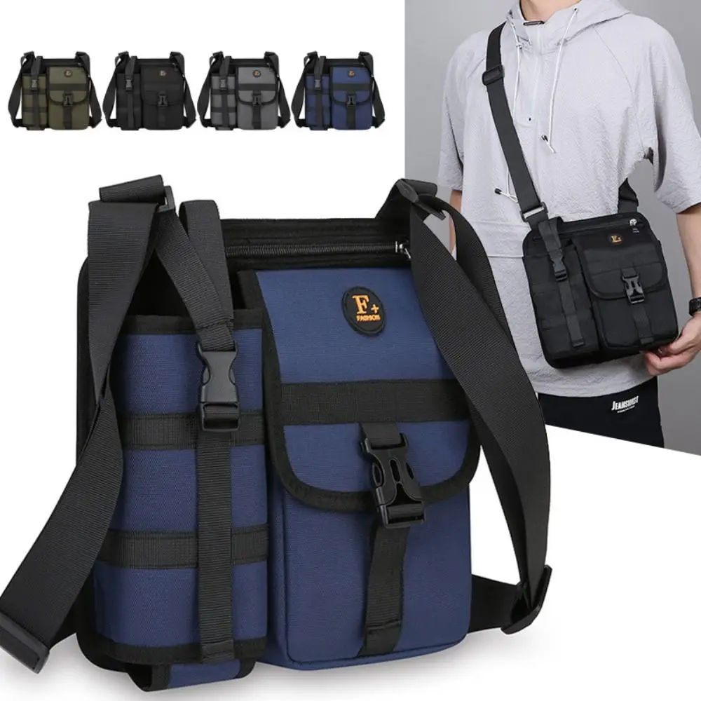 Oxford Cloth Men Crossbody Bag Black Blue Grey Green Large Capacity Sports Chest Bag Multifunctional Mobile Phone Bag Unisex
Oxford Cloth Men Crossbody Bag Black Blue Grey Green Large Capacity Sports Chest Bag Multifunctional Mobile Phone Bag Unisex
