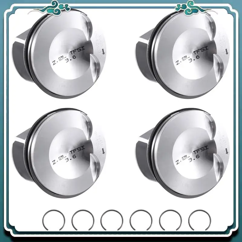 ABTU-4X Engine Pistons Set & Rings 82.51Mm Φ23mm For VW Tiguan A4 Q5 2.0T 06H107065DM
ABTU-4X Engine Pistons Set & Rings 82.51Mm Φ23mm For VW Tiguan A4 Q5 2.0T 06H107065DM