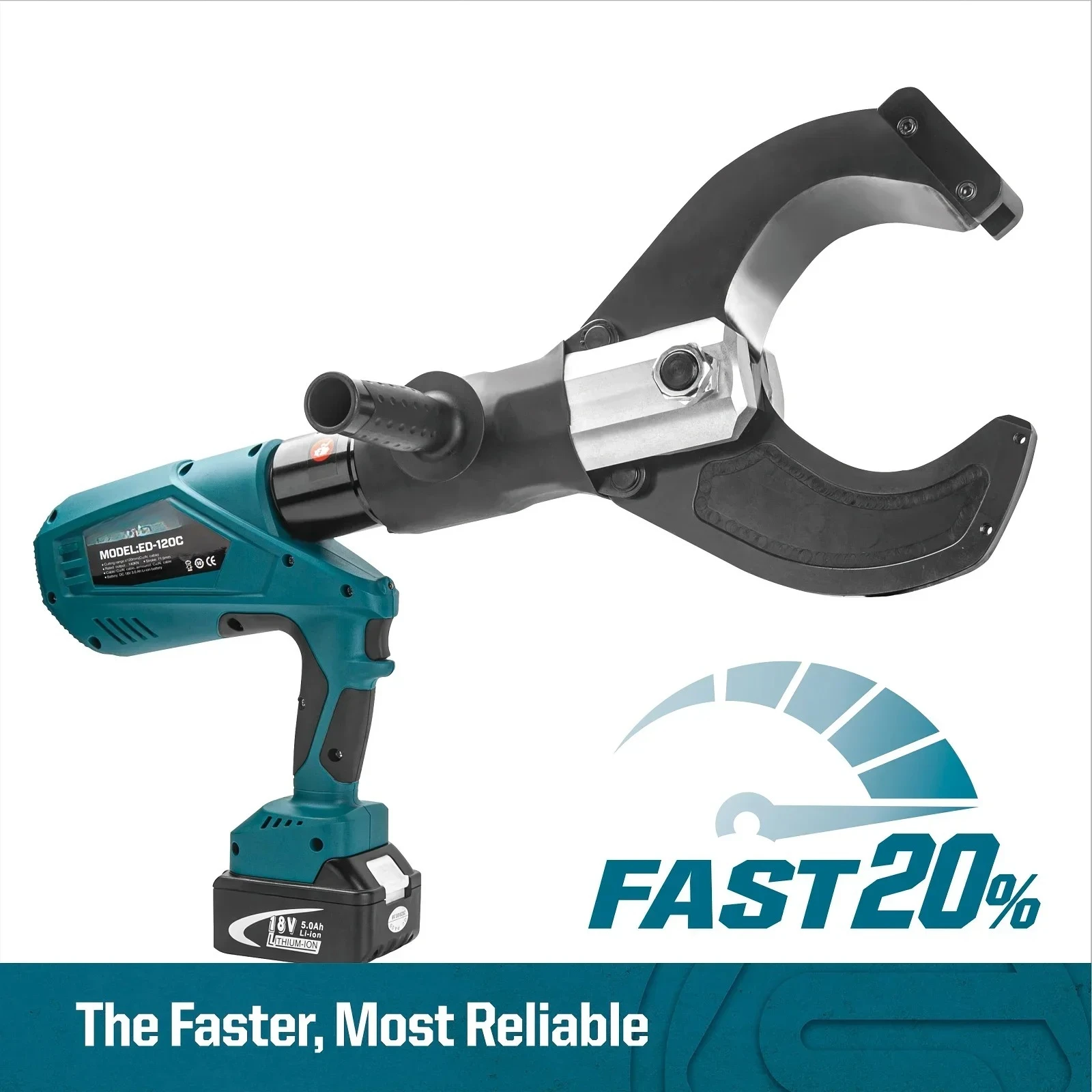 ED-105C cordless electric hydraulic armoured battery power cable cutter
ED-105C cordless electric hydraulic armoured battery power cable cutter