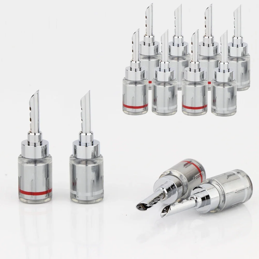 Preffair High Quality BA1439R Rhodium Plated Banana Plug Adapter Wire Speaker Connectors For DY Speaker Cable
Preffair High Quality BA1439R Rhodium Plated Banana Plug Adapter Wire Speaker Connectors For DY Speaker Cable