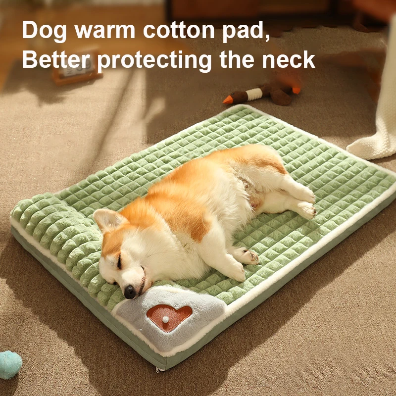 Four Season Dog Mats With Thickened And Warm Pet Beds That Can Be Disassembled and Washed Large Dog Sleeping Bed Blanket 
Four Season Dog Mats With Thickened And Warm Pet Beds That Can Be Disassembled and Washed Large Dog Sleeping Bed Blanket