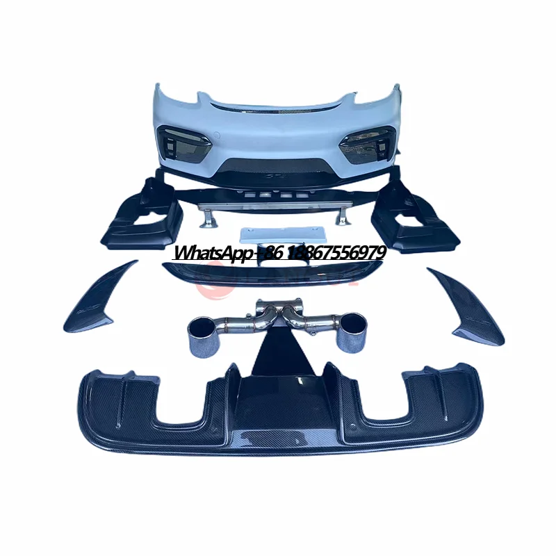 GT Style Body Kit for Porsche 718 17-so Far Front Bumper Rear Diffuser Spoiler
GT Style Body Kit for Porsche 718 17-so Far Front Bumper Rear Diffuser Spoiler