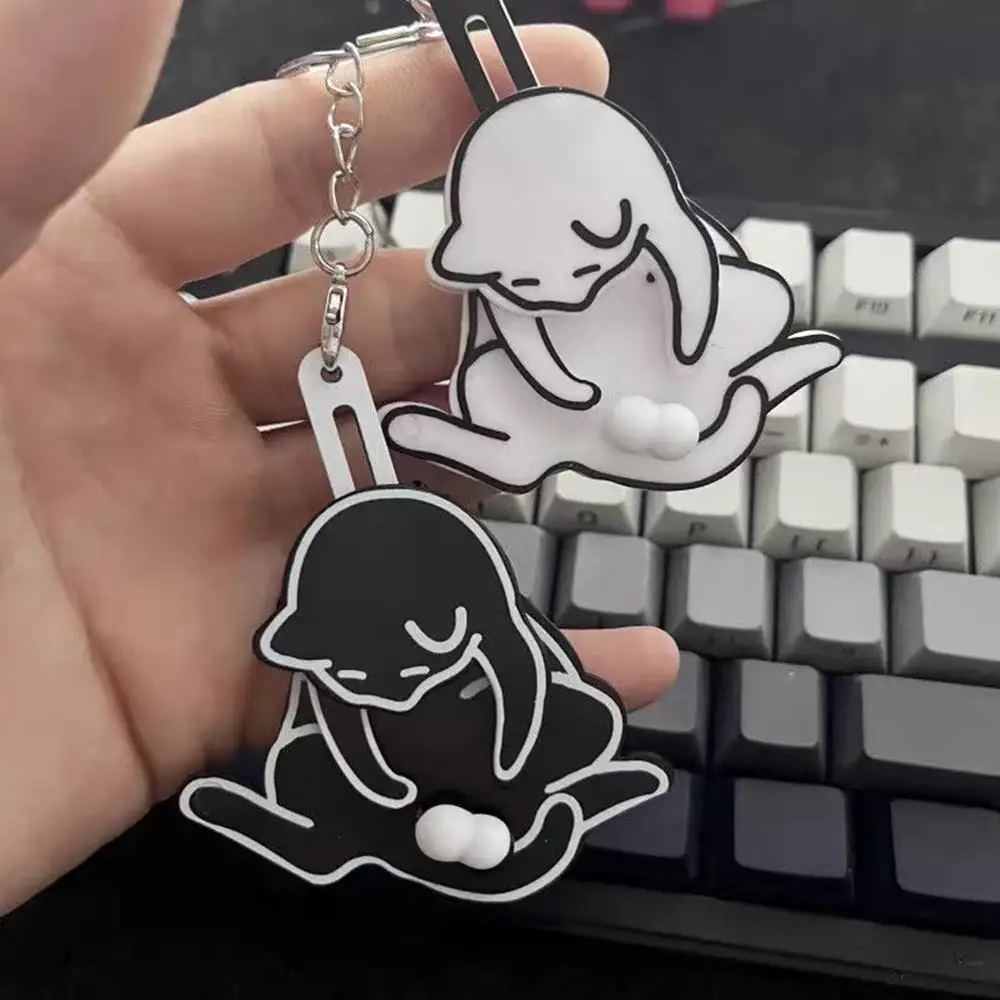 Cat Shape Bag Pendant Funny Toy Sweet Chain Spinable Can Pulling Supplies Play Egg Cat Keychain bag charms bag accessories
Cat Shape Bag Pendant Funny Toy Sweet Chain Spinable Can Pulling Supplies Play Egg Cat Keychain bag charms bag accessories
