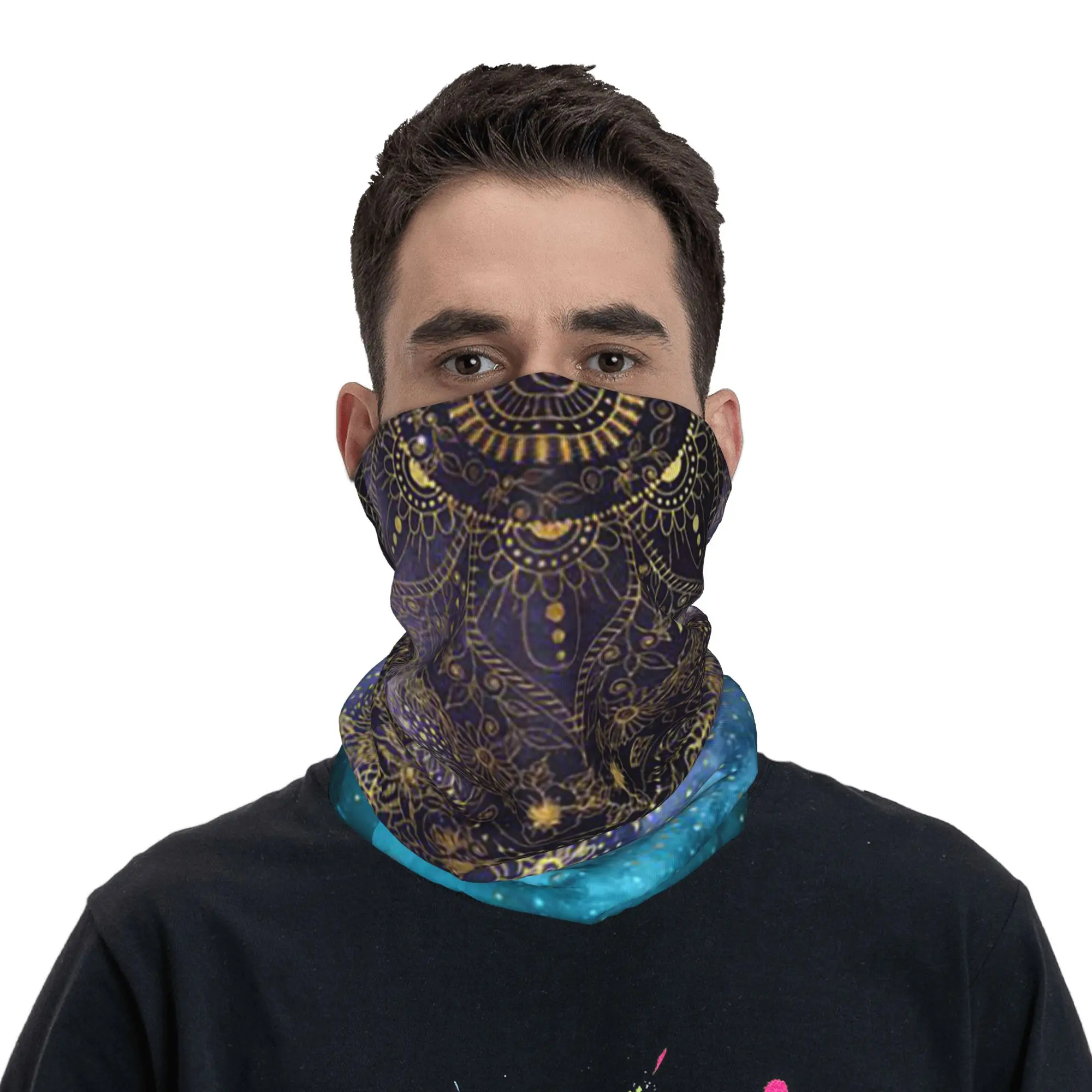 Причудливая золотистая бандана с принтом мандалы и конфетти, маска-шарф с принтом, головной убор для занятий спортом на открытом воздухе, унисекс, для взрослых, на все сезоны
Причудливая золотистая бандана с принтом мандалы и конфетти, маска-шарф с принтом, головной убор для занятий спортом на открытом воздухе, унисекс, для взрослых, на все сезоны