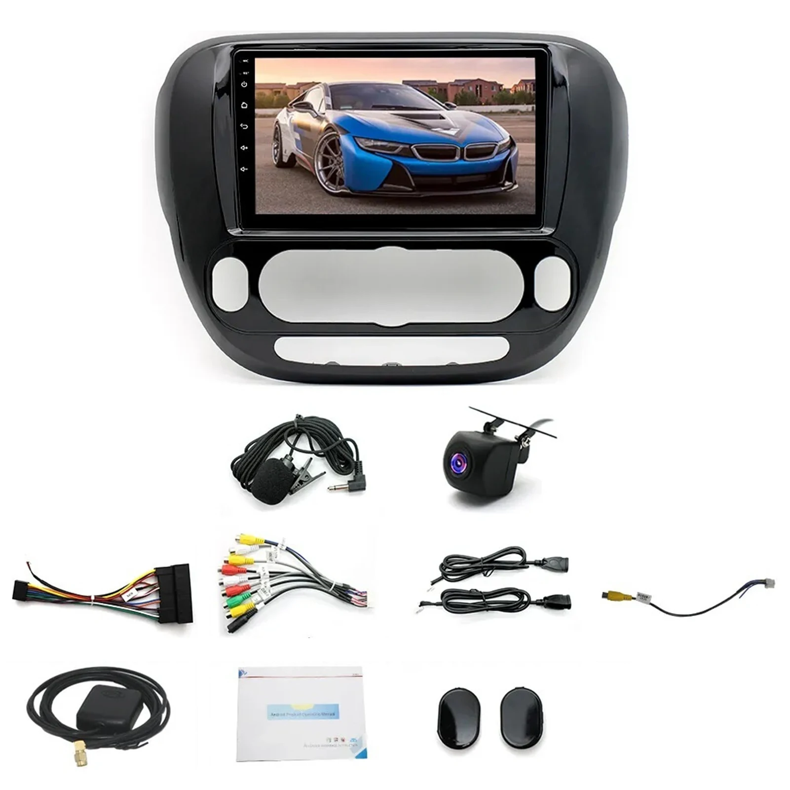 9" Auto Radio Player For KIA Soul 2014-2019 Android 14.0 Carplay Car Stereo Radio GPS Navi WIFI BT with Rear camera
9" Auto Radio Player For KIA Soul 2014-2019 Android 14.0 Carplay Car Stereo Radio GPS Navi WIFI BT with Rear camera