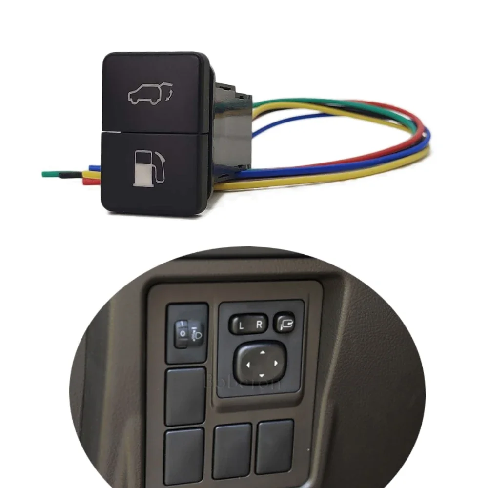 1PC Car Dual Switch Push Button Switch Trunk Tailgate Fuel Tank Cap Control Switch for Toyota Camry Corolla Prius PRADO
1PC Car Dual Switch Push Button Switch Trunk Tailgate Fuel Tank Cap Control Switch for Toyota Camry Corolla Prius PRADO