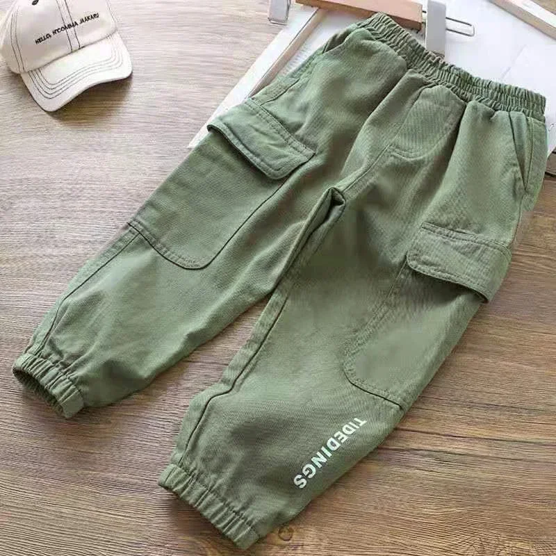 Autumn Solid Cargo Pants for Boy Sweatpant 1-6Y Yong Child Casual Clothes Kids Tactical Pants Spring Jogger Girl Sports Trousers
Autumn Solid Cargo Pants for Boy Sweatpant 1-6Y Yong Child Casual Clothes Kids Tactical Pants Spring Jogger Girl Sports Trousers