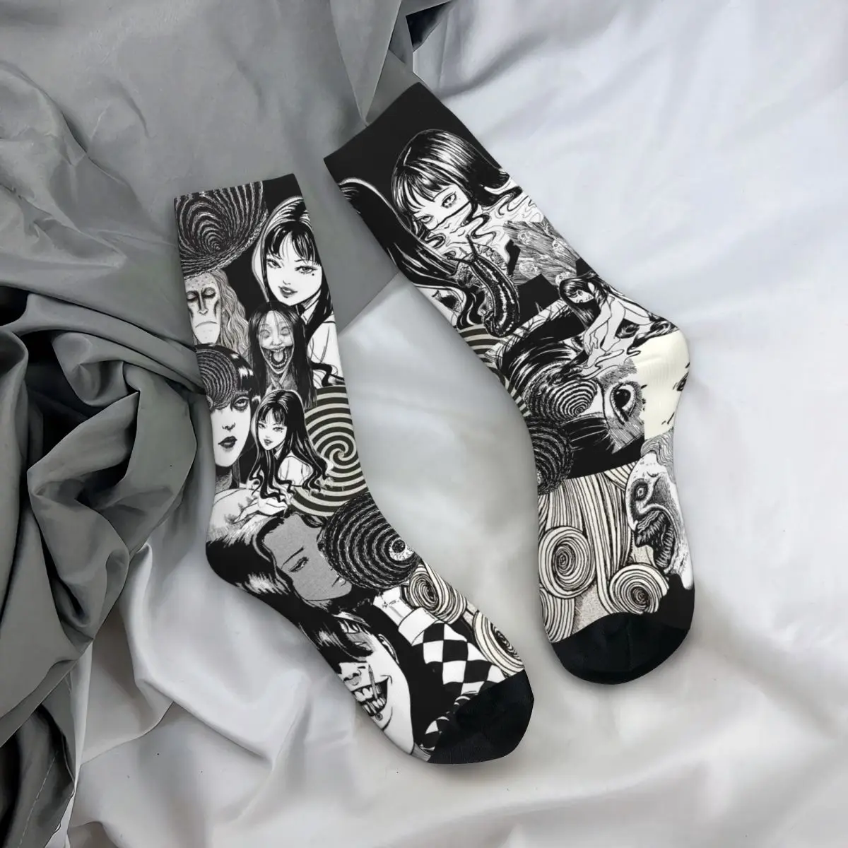 Всесезонные чулки для экипажа Junji Ito, носки японского аниме, длинные носки в стиле хип-хоп, аксессуары для мужчин и женщин, подарок на день рождения
Всесезонные чулки для экипажа Junji Ito, носки японского аниме, длинные носки в стиле хип-хоп, аксессуары для мужчин и женщин, подарок на день рождения