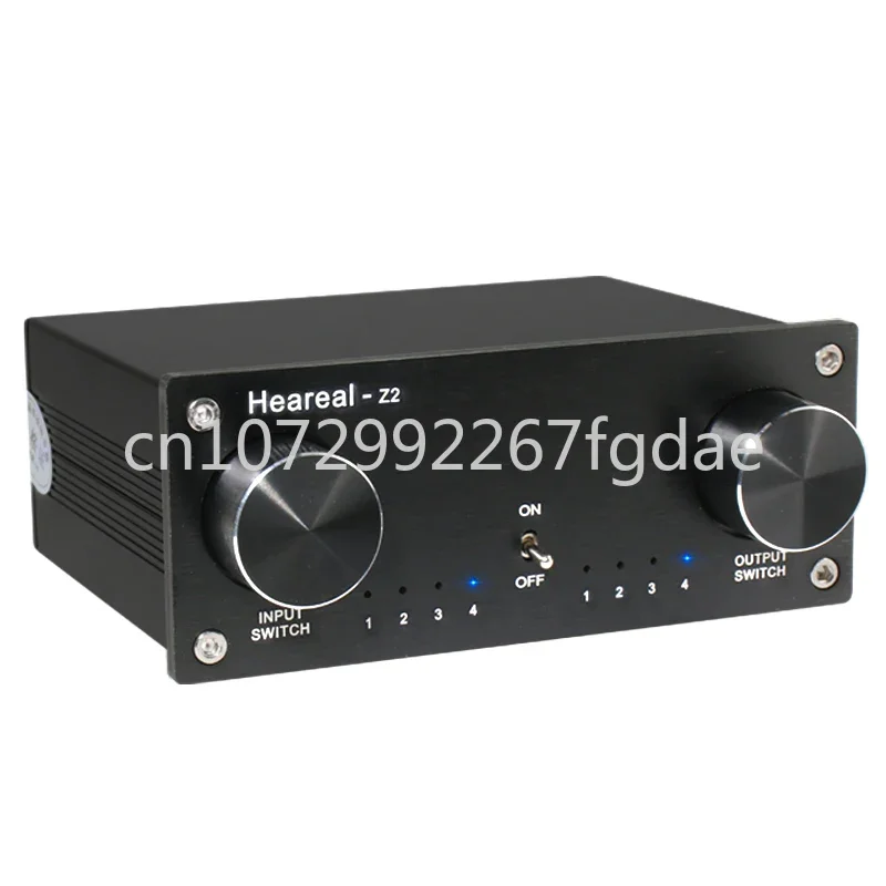Lossless Audio Switch 4 in 4 Out 4 in 4 Out 4 Out Conversion Distribution Hifi Audio Signal Adapter
Lossless Audio Switch 4 in 4 Out 4 in 4 Out 4 Out Conversion Distribution Hifi Audio Signal Adapter