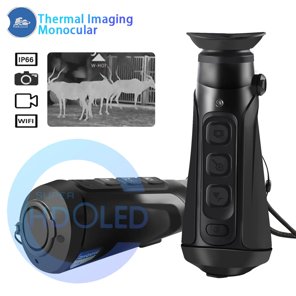 Monocular Thermal Imaging Powerful Professional Monoculars with Range Reticle Waterproof Camping for Travel and Hunt Equipment
Monocular Thermal Imaging Powerful Professional Monoculars with Range Reticle Waterproof Camping for Travel and Hunt Equipment