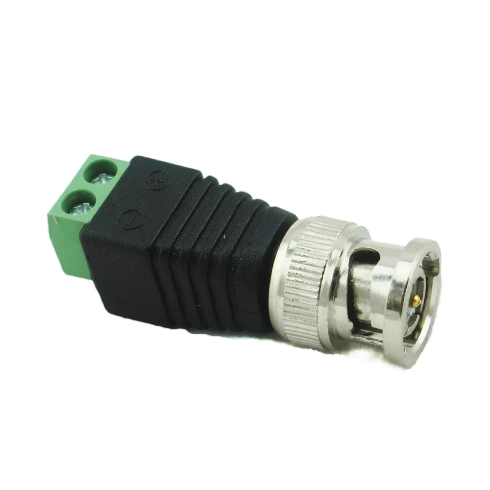 Mini Coax BNC Male Connector To UTP Cat 5e Video Balun Connector For CCTV Surveillance Camera
Mini Coax BNC Male Connector To UTP Cat 5e Video Balun Connector For CCTV Surveillance Camera