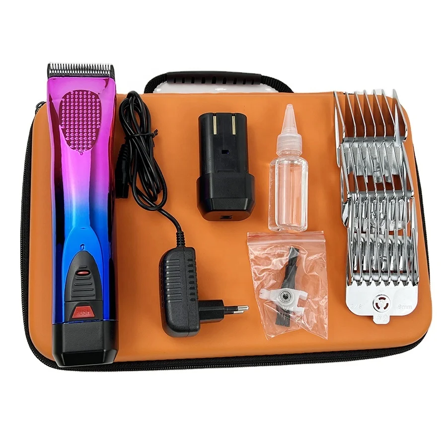 Cordless A5 Stainless Steel Pet Hair Clipper Set Rechargeable 2000mAh Portable EVA Bag Safe Professional Dog Cat Trimmer Blades
Cordless A5 Stainless Steel Pet Hair Clipper Set Rechargeable 2000mAh Portable EVA Bag Safe Professional Dog Cat Trimmer Blades