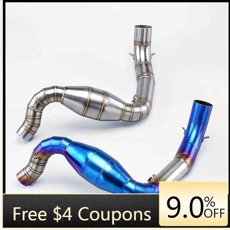 STLF Stainless Steel 51mm Motorcycle Exhaust System Full Contact Mid Link Muffler Slip for G310GS G310R 2017-2024 New Design
STLF Stainless Steel 51mm Motorcycle Exhaust System Full Contact Mid Link Muffler Slip for G310GS G310R 2017-2024 New Design