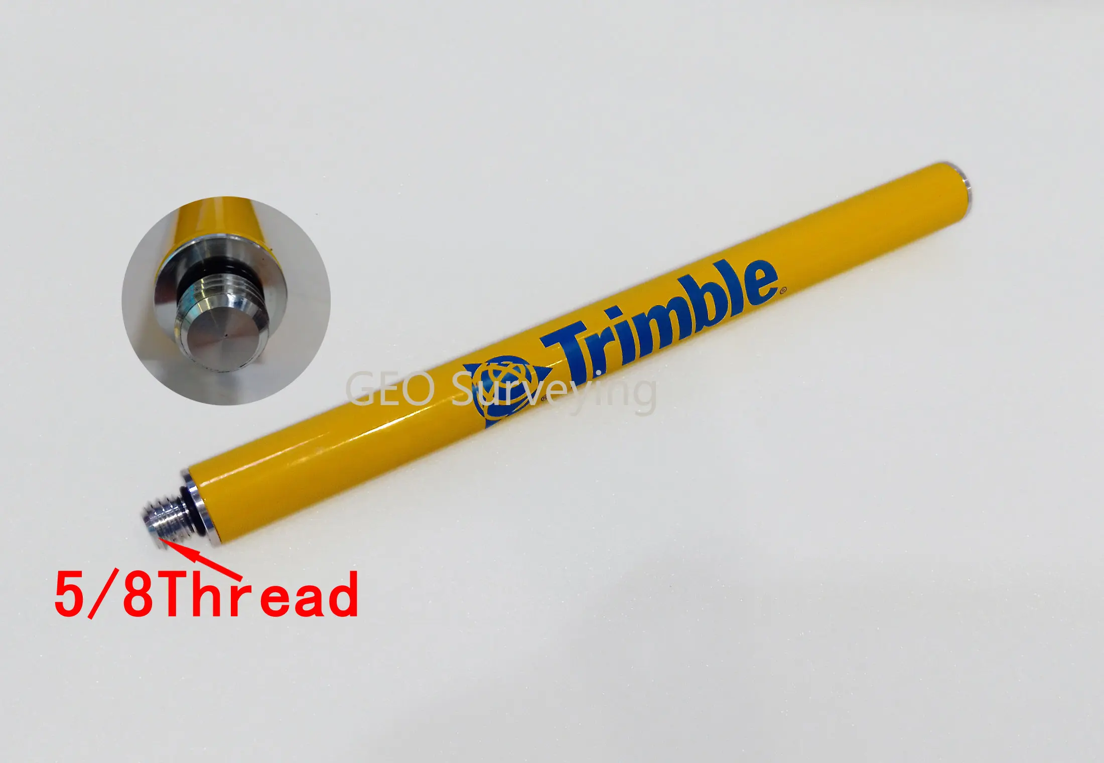 5pcs Aluminum 30cm Length With White Logo Surveying Pole Antenna Extend Section for Trimble GPS + 5/8 x 11 Thread Both Ends
5pcs Aluminum 30cm Length With White Logo Surveying Pole Antenna Extend Section for Trimble GPS + 5/8 x 11 Thread Both Ends
