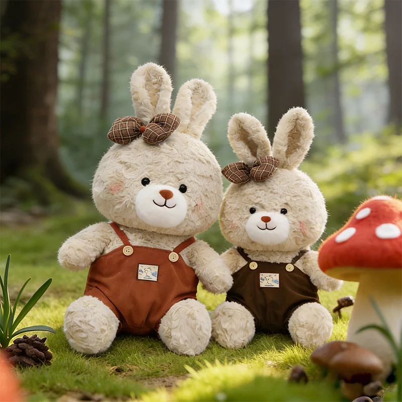 Bow Tie Bunny Plush Toys Cute Overalls Rabbit Stuffed Doll Soft Fluffy Animal Plushie Birthday Gift for Sofa Bedroom Home Decor
Bow Tie Bunny Plush Toys Cute Overalls Rabbit Stuffed Doll Soft Fluffy Animal Plushie Birthday Gift for Sofa Bedroom Home Decor