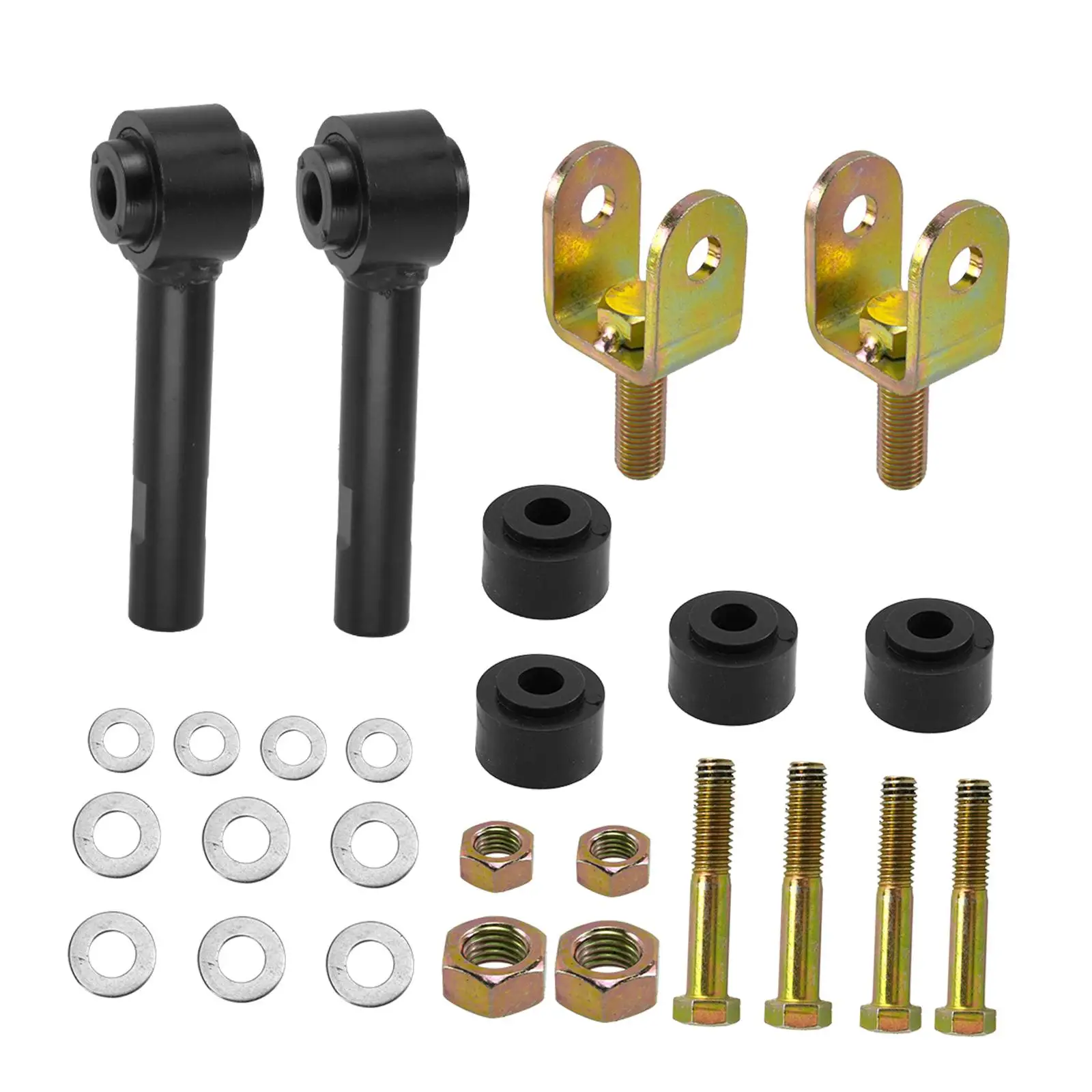 Sway Bar End Links Car Repair U Bracket Replacement Stabilization Rod End Links Heavy Duty for Chevrolet 3500 HD 2500 1500
Sway Bar End Links Car Repair U Bracket Replacement Stabilization Rod End Links Heavy Duty for Chevrolet 3500 HD 2500 1500