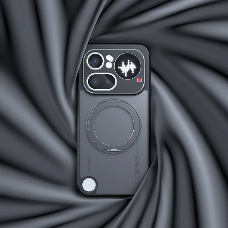 For Nothing Phone 4a Pro Case ELVEV Magnetic Shockproof Matte PC+Soft TPU with Rotating Ring Bracket Phone Cover
For Nothing Phone 4a Pro Case ELVEV Magnetic Shockproof Matte PC+Soft TPU with Rotating Ring Bracket Phone Cover