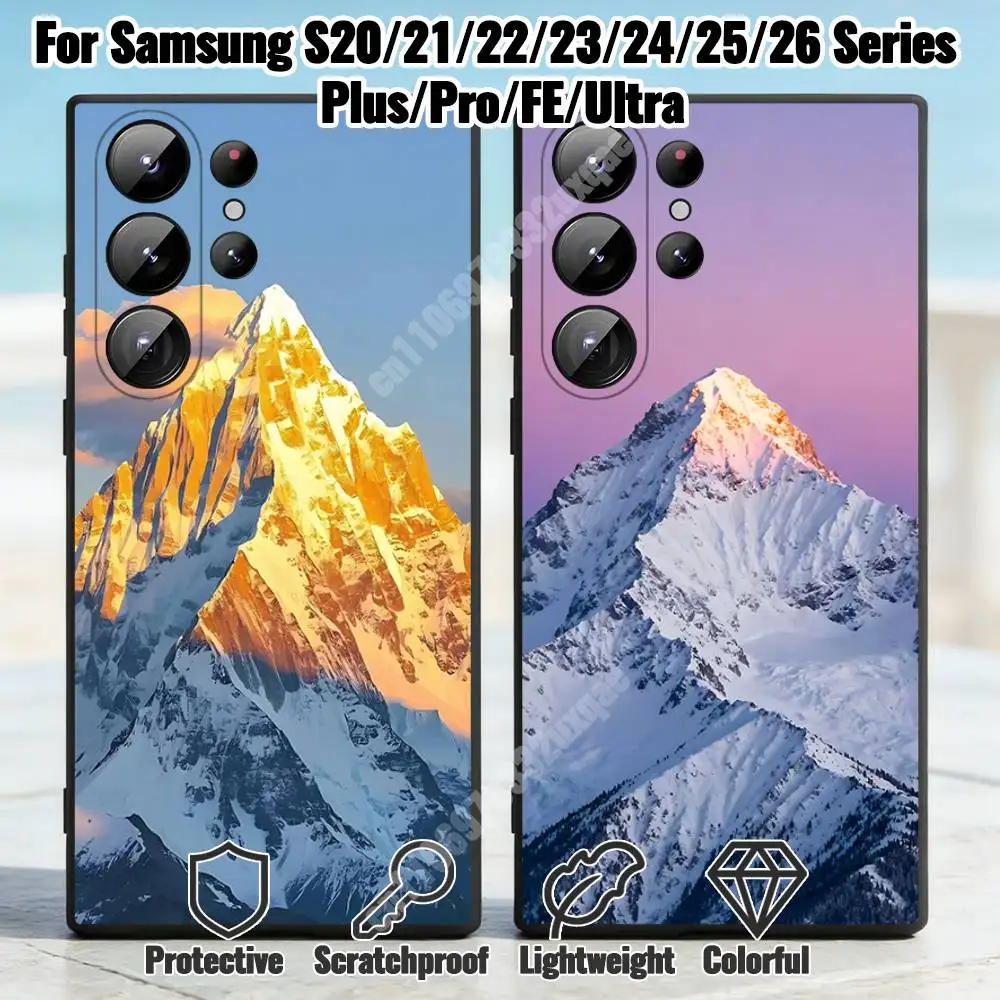 Snow Mountain Scenery Phone Case for Samsung Galaxy S21 22 23 Ultra Plus S24 25 26 FE Lite TPU Protector
Snow Mountain Scenery Phone Case for Samsung Galaxy S21 22 23 Ultra Plus S24 25 26 FE Lite TPU Protector