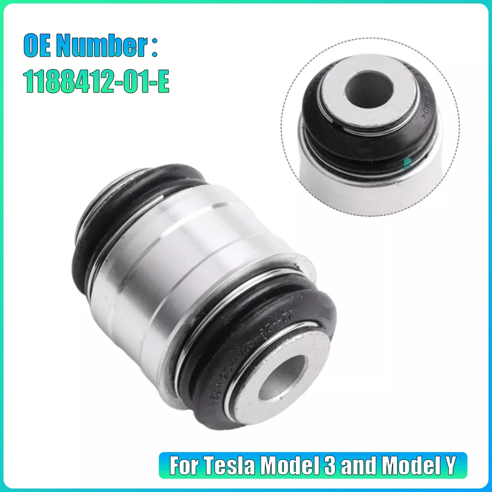 Rear Knuckle Bushing for Tesla Model 3 and Model Y, OE Number 1188412-01-E, Rear Suspension Arm Bushing Replacement Part
Rear Knuckle Bushing for Tesla Model 3 and Model Y, OE Number 1188412-01-E, Rear Suspension Arm Bushing Replacement Part